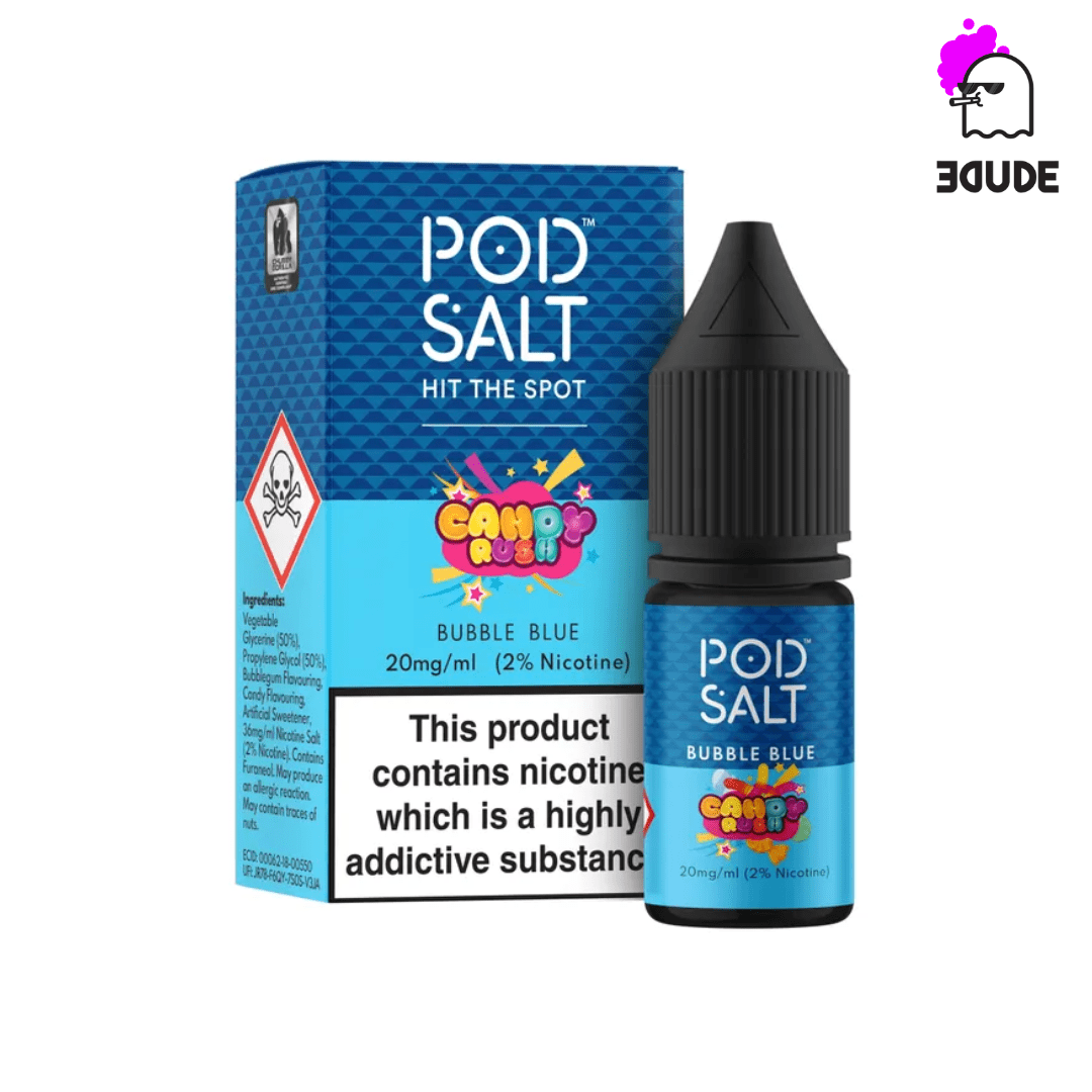 BUBBLE BLUE پاد سالت آدامس بادکنکی