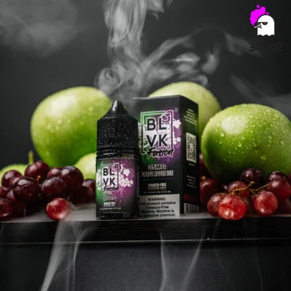 سالت انگور و سیب یخ بی ال وی کی / BLVK Grape Apple Ice Salt Nic